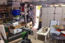 Garage with Junk Removal